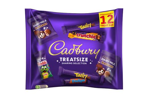 Pack of chocolate on a white background