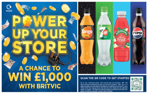 Power up your store with Britvic: A chance to win £1,000 for store energy bills