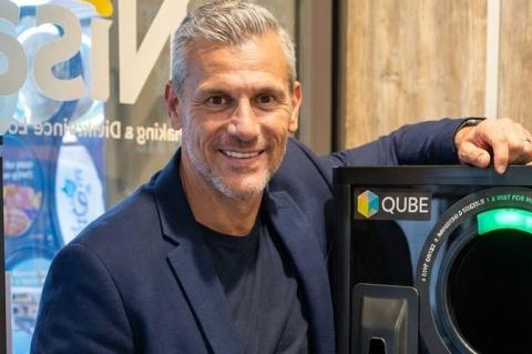 A person looking at the camera smiling