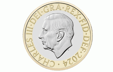 King Charles III Coin 2024