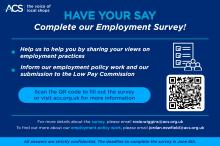 Have Your Say: Complete our Employment Survey!