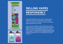 Vaping guide cover