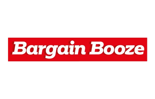 Logo with the words Bargain Booze