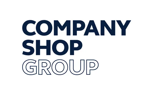 Logo with the words Company Shop Group